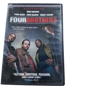 Four Brothers DVD Special Collectors Edition Widescreen Action Drama Starring Ma